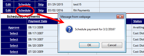 Recurring Payments Schedule a Recurring Payment